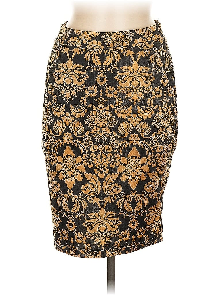 Pre-owned Nicki Minaj Formal Skirt In Gold