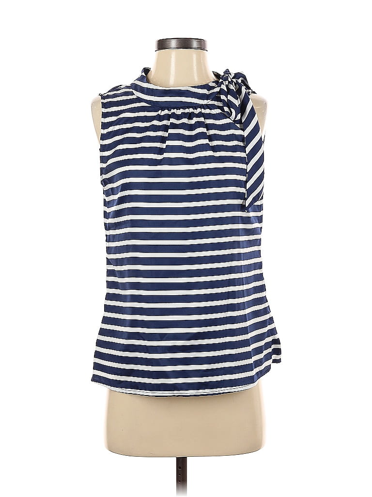 Pre-owned Gap Outlet Sleeveless Blouse In Blue