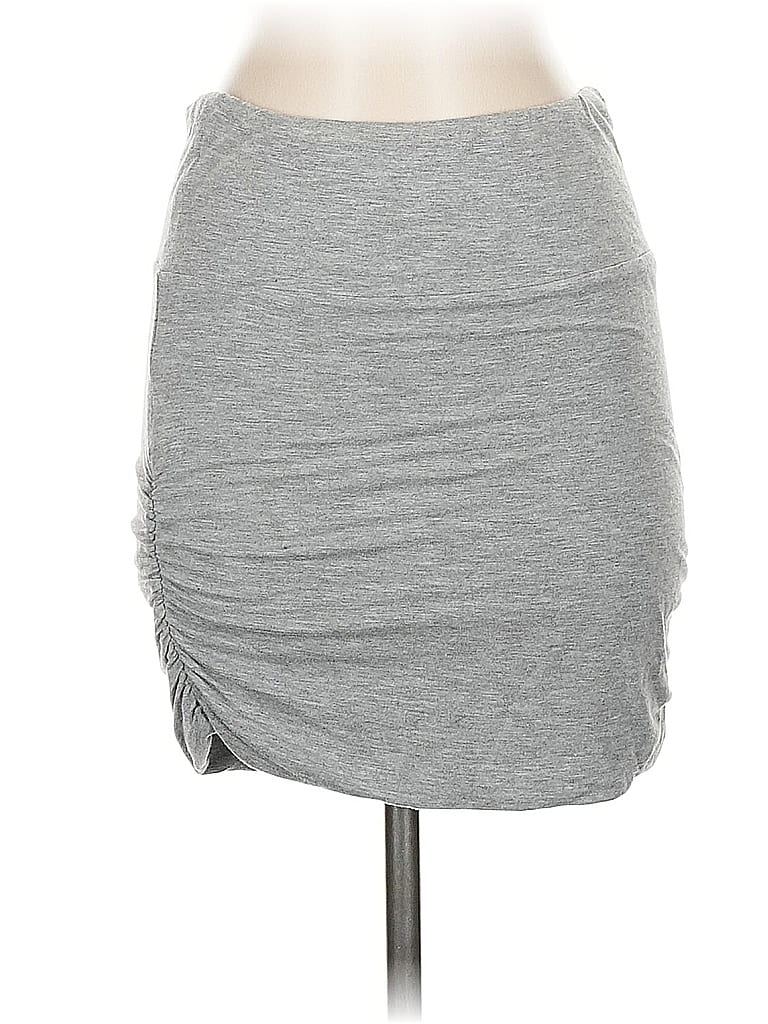 Pre-owned Bella Luxx Casual Skirt In Gray