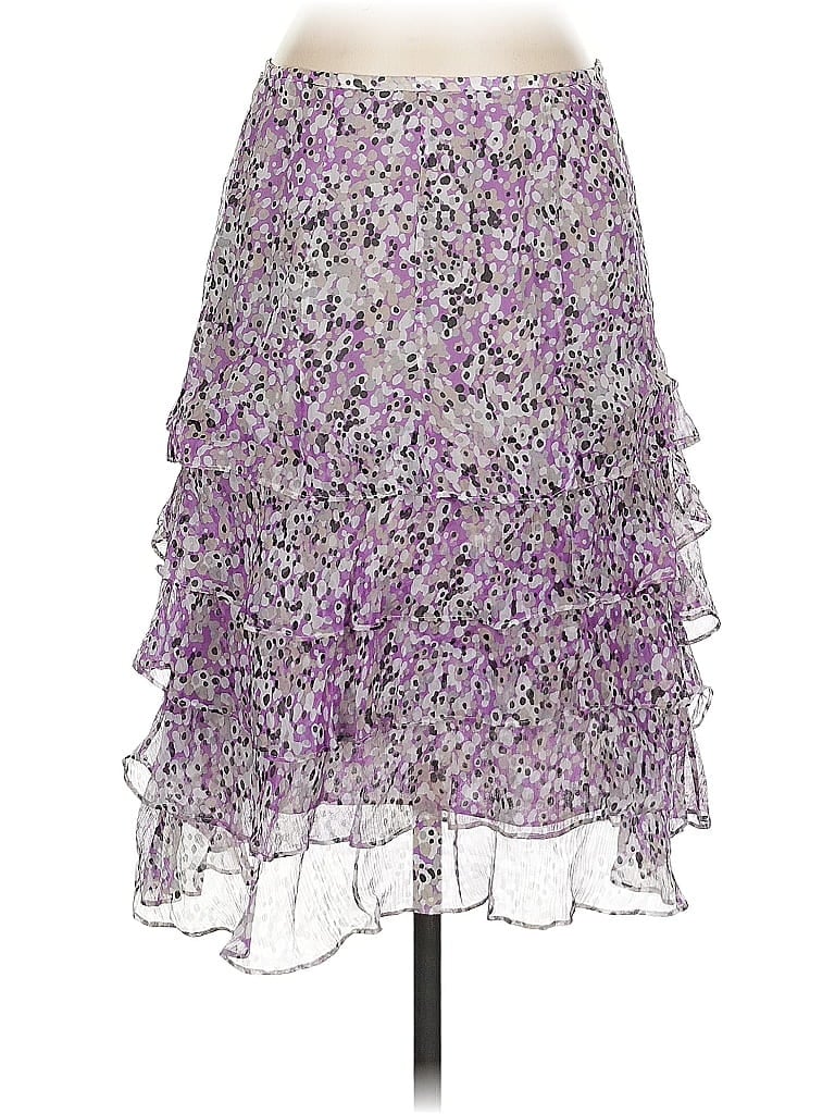 Pre-owned Worth New York Formal Skirt In Purple