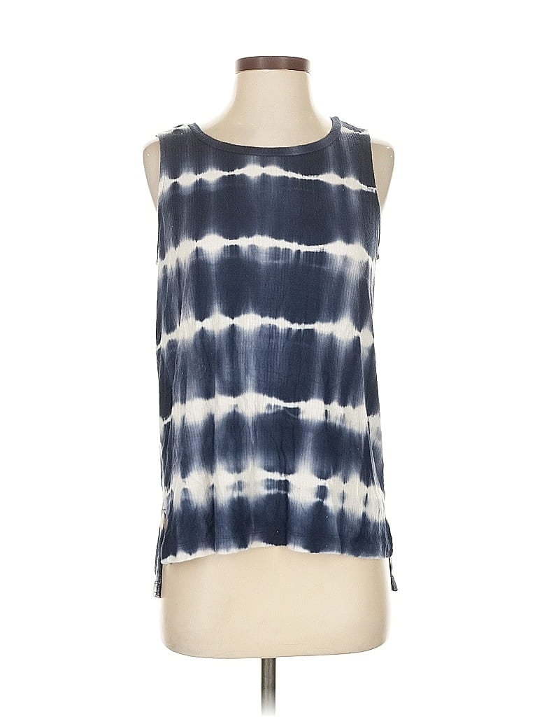 AVIA Pre-owned Sleeveless Top Blue Halter Neckline Tops