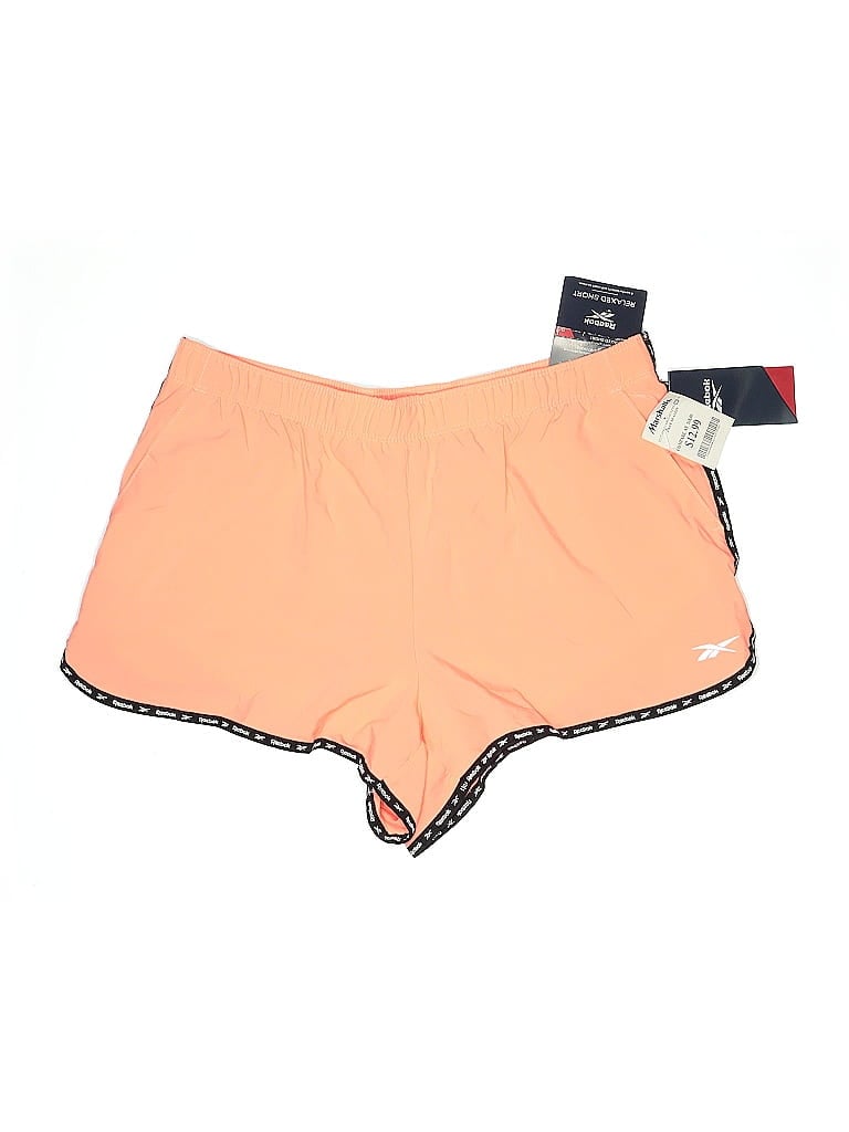 Pre-owned Reebok Athletic Shorts In Orange