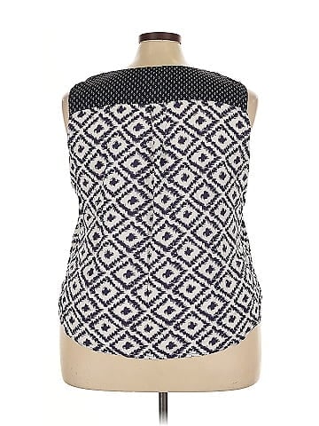 Skies Are Blue Sleeveless Blouse (view 2)