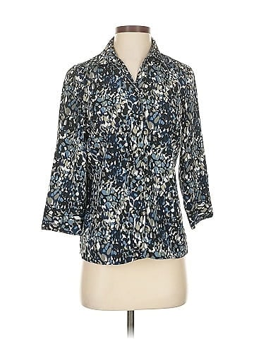 Notations 3/4 Sleeve Blouse (view 1)