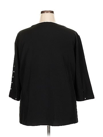 Laura Scott 3/4 Sleeve Blouse (view 2)