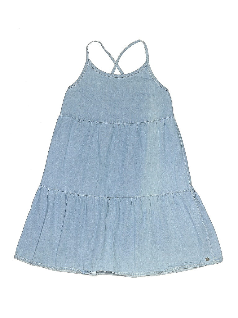 Pre-owned Roxy Kids' Dress In Blue