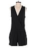 Lou & Grey Solid Black Romper Size XS - photo 1
