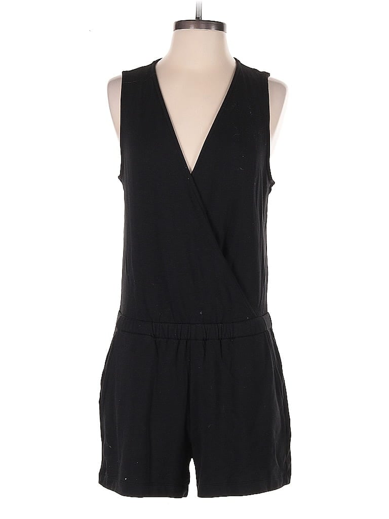 Pre-owned Lou & Grey Romper In Black