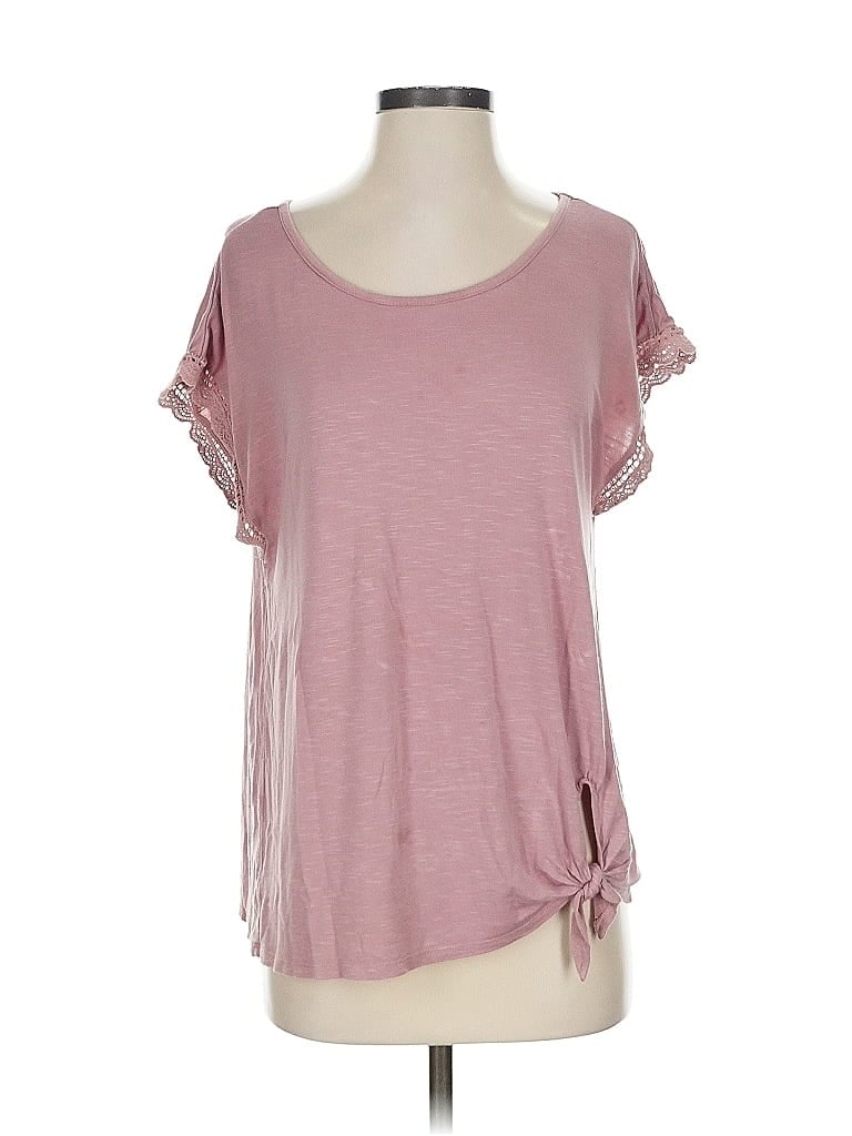 Pre-owned Assorted Brands Short Sleeve T-shirt In Pink