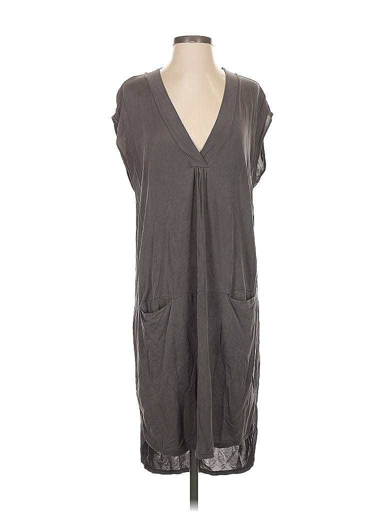 Pre-owned Left Coast By Dolan Casual Dress In Gray