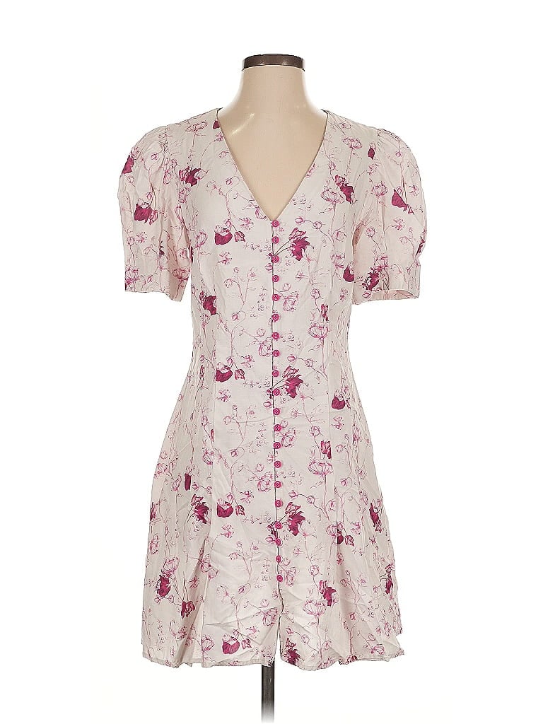 Pre-owned Chelsea And Walker Casual Dress In White