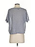 Express Gray Short Sleeve Top Size S - photo 2