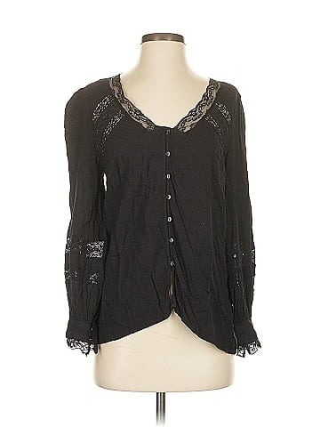 Forever That Girl for Anthropologie 3/4 Sleeve Blouse (view 1)