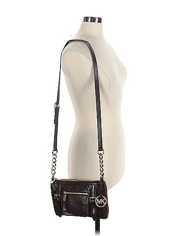 MICHAEL Michael Kors Leather Crossbody Bag (view 2)