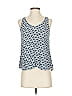 Berenice 100% Viscose Blue Sleeveless Top Size EU 36 / US 6 - photo 1