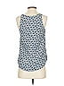 Berenice 100% Viscose Blue Sleeveless Top Size EU 36 / US 6 - photo 2