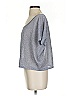 Express Gray Short Sleeve Top Size S - photo 5