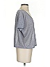 Express Gray Short Sleeve Top Size S - photo 4