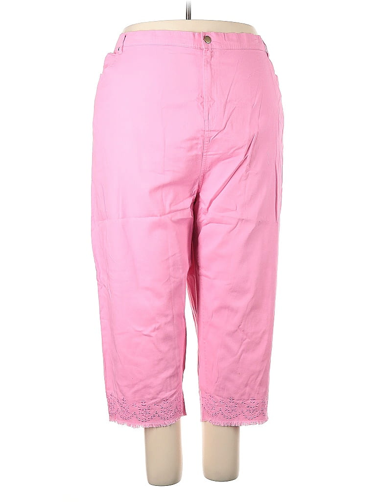 Pre-owned Assorted Brands Casual Pants In Pink