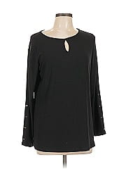 Susan Graver Long Sleeve Blouse