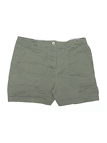 Theory Khaki Shorts (view 1)