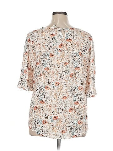 Lucky Brand Short Sleeve Blouse (view 2)