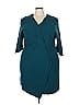 Universal Standard Teal Casual Dress Size 24 - photo 1