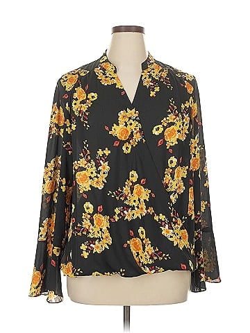 INC International Concepts 3/4 Sleeve Blouse (view 1)