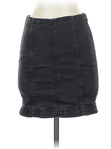 Free People Denim Skirt (view 1)