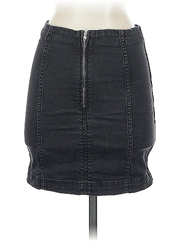 Free People Denim Skirt (view 2)