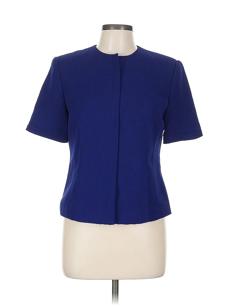 Pre-owned Kasper A.s.l. Blazer Jacket In Blue