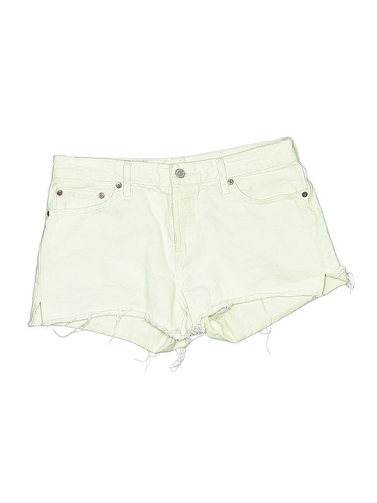 Click to view more detailed imagery on our partner's website Pre-owned Levi's Denim Shorts In Green