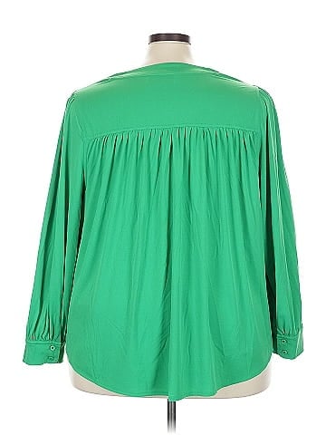 Lane Bryant Long Sleeve Blouse (view 2)
