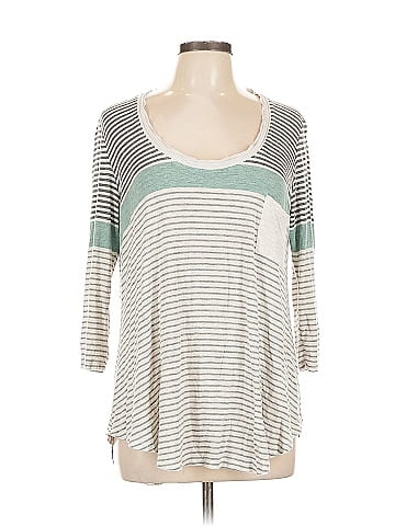Bordeaux 3/4 Sleeve T-Shirt (view 1)