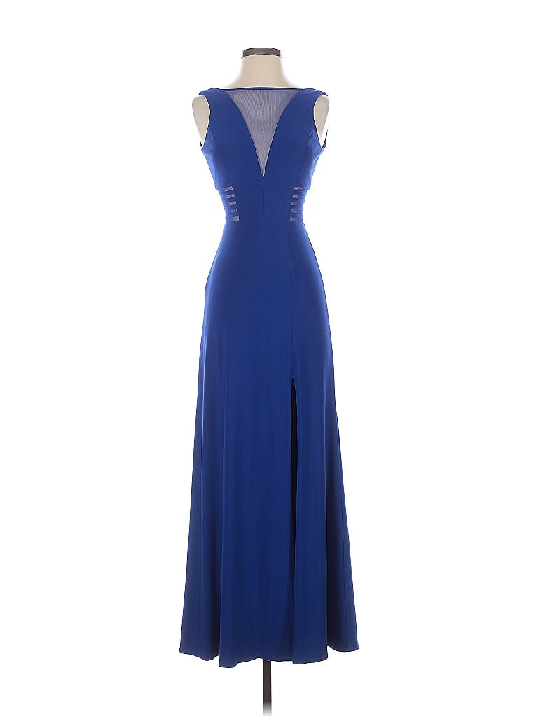 Pre-owned Morgan & Co. Cocktail Dress In Blue