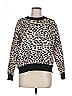 T Tahari Animal Print Tan Pullover Sweater Size M (estimated) - photo 1