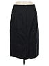 J.Crew 100% Polyester Solid Black Formal Skirt Size 6 (tall) - photo 2