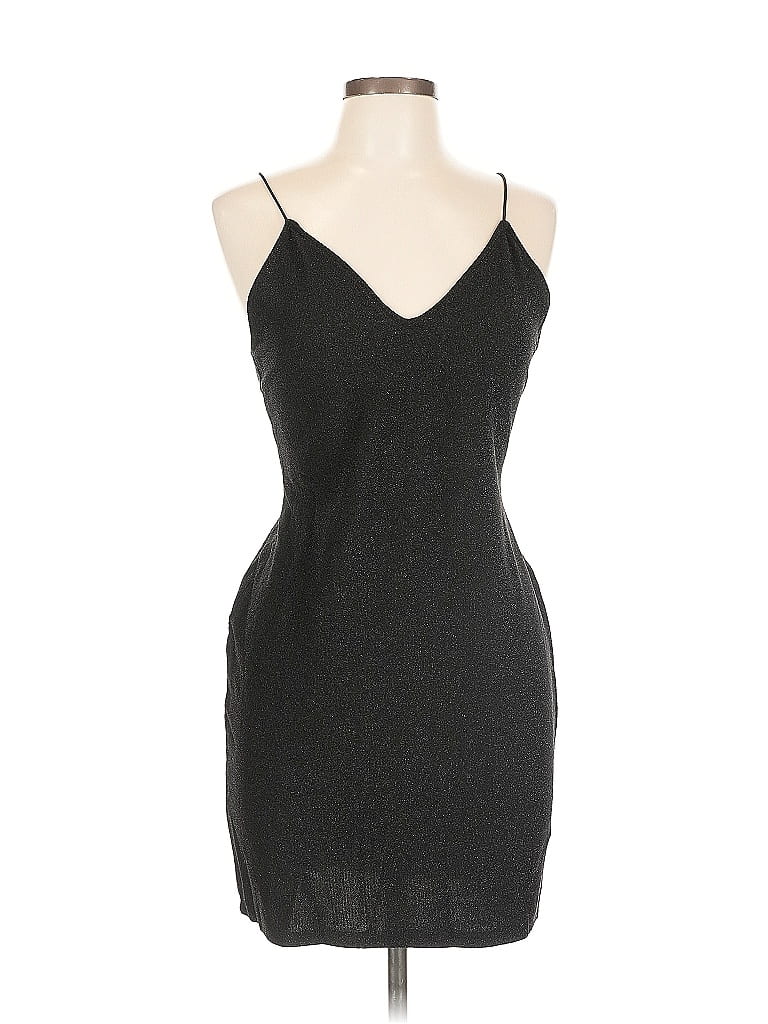 Pre-owned Divided By H&m Cocktail Dress In Black