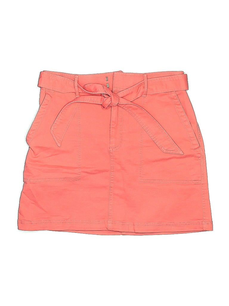 Pre-owned Ann Taylor Loft Casual Skirt In Orange