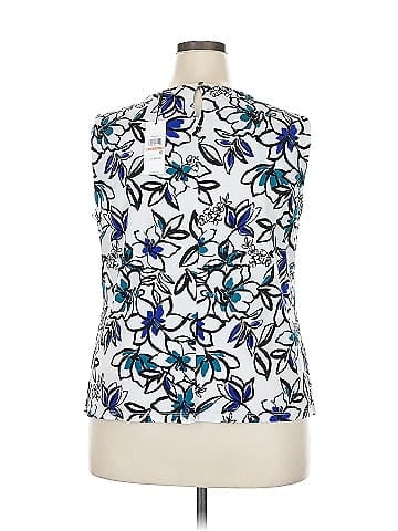 Calvin Klein Sleeveless Blouse (view 2)