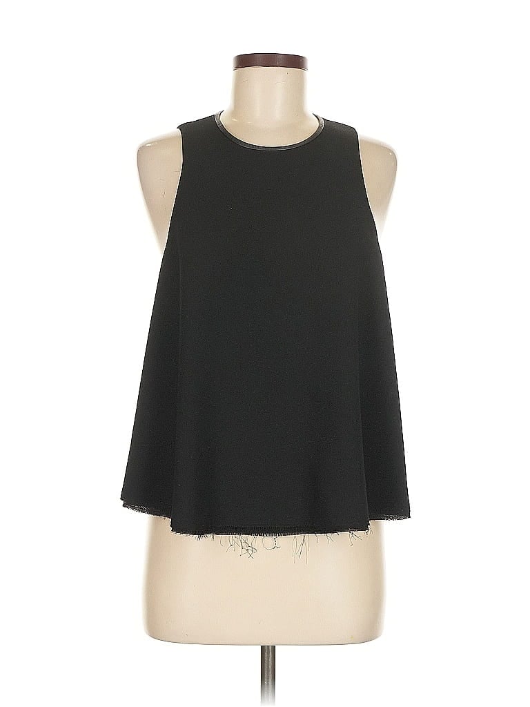 Pre-owned Alexander Wang T Sleeveless Blouse In Black