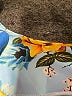 Unbranded Floral Blue Swimsuit Top Size S - photo 3