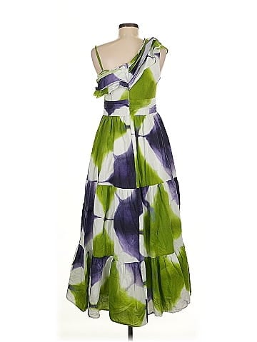 Busayo Collective One Shoulder Tie Dye Maxi (view 2)