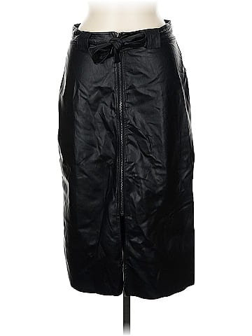 Bailey 44 Faux Leather Skirt (view 1)