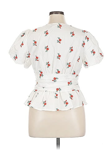 Maeve by Anthropologie Short Sleeve Blouse (view 2)