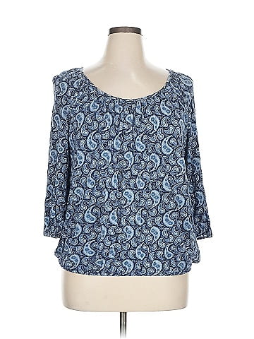 MICHAEL Michael Kors 3/4 Sleeve Blouse (view 1)