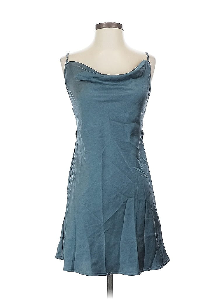 Pre-owned Motel Cocktail Dress In Blue