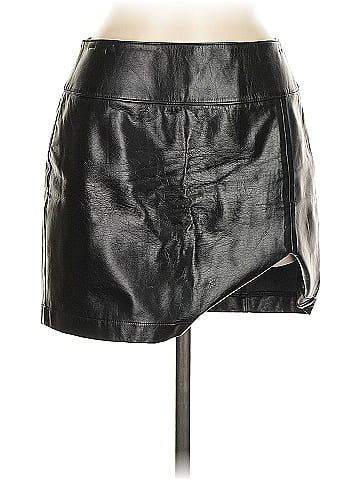 Current Mood Faux Leather Skirt (view 1)