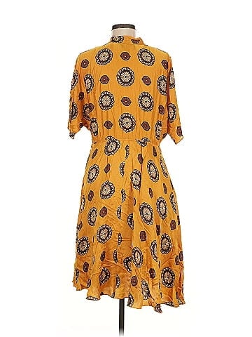 NISSA Marigold Print Dress (view 2)