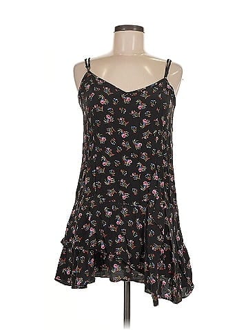 Thakoon Collective Black Watercolor Floral Dress (view 1)